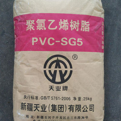 Pvc Resin Sg For Plastic Polymer Pvc K67 Sg5 Prime White PVC Pipe Grade