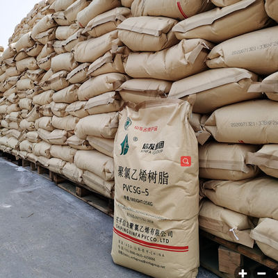 Good Price Pvc Resin Sg5 White Powder  For Plasitc Product From China