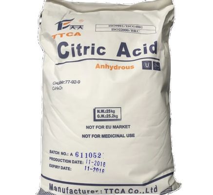 Food Grade Citric Acid with High Purity and Melting Point of 153-159 C from Factor