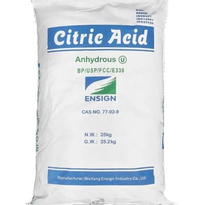 Melting Point 153-159C EINECS No. 201-069-1 Anhydrous Citric Acid 2918140 High Purity