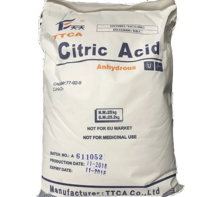 Melting Point 153-159C EINECS No. 201-069-1 Anhydrous Citric Acid 2918140 High Purity