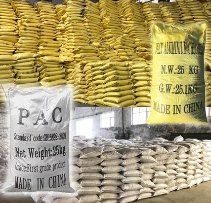Chemical Auxiliary Agent PAC Inorganic Salt CAS No.1327-41-9 For Water Treatment