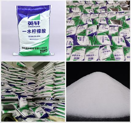 Food Grade Acidity Regulator Citric Acid Monohydrate with Purity of 99%