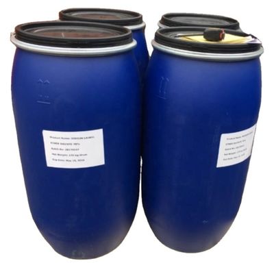 SLES 170kg/sles 70% Sodium Laureth Sulfate 12 Months Shelf Life Detergent Raw Materials