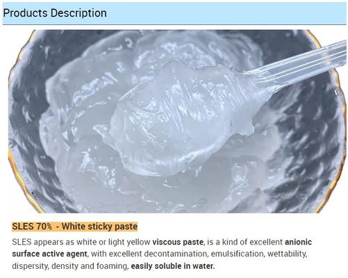 Hair Care Chemicals Sodium Dodecyl Sulphate Laureth Sulfate 70% AES Sodium Lauryl Sulphate SLES