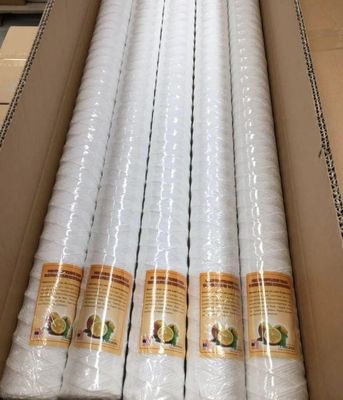 Polypropylene Spun Wire for Water Treatment Machinery Customizable and Directly Offered