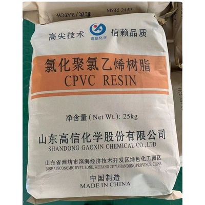 Activated Carbon Engineering Plastics Homopolymer Chlorinated Polyvinyl CPVC Resin For Water Pipe