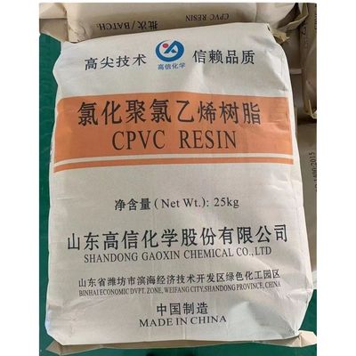 Activated Carbon Engineering Plastics Homopolymer Chlorinated Polyvinyl CPVC Resin For Water Pipe