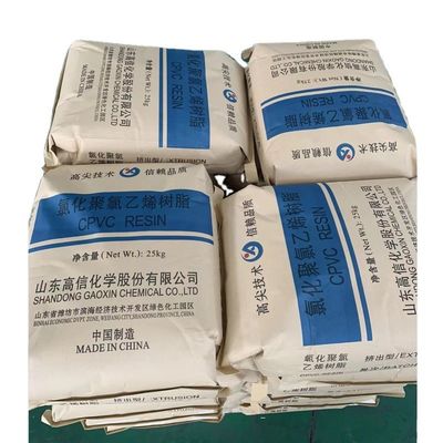 EINECS No. 999-999-2 Engineering Plastics CPVC Resin White Color Compound For Versatile