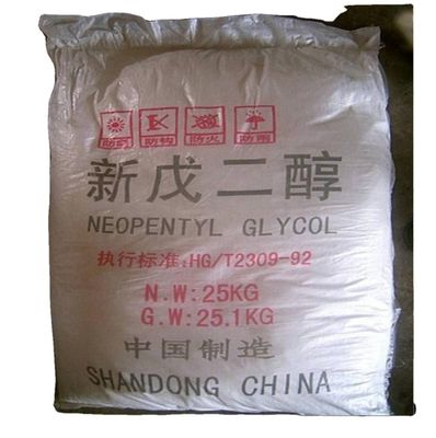 Chinese Neopentyl Glycol with ISO COA MSDS TDS and EINECS No. 204-781-0