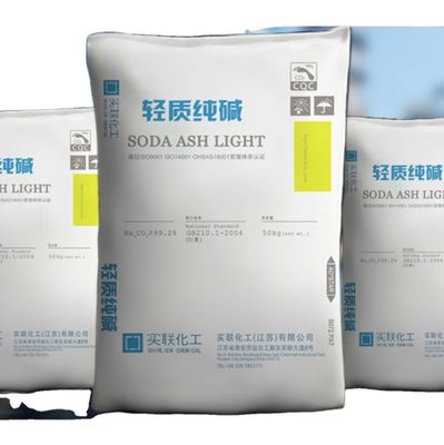 99.2%min Light/Dense Soda Ash Na2CO3 White Powder from Chinese EINECS No. 207-838-8